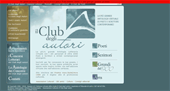 Desktop Screenshot of clubautori.it